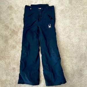 Spyder snowpants- boys size 16- black